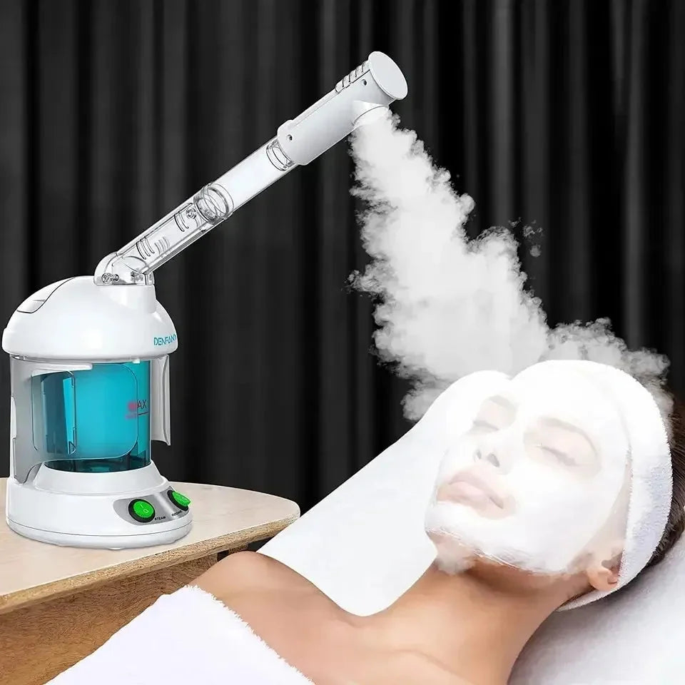 Ionic facial steamer for at-home skincare